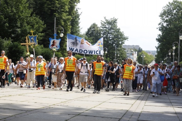 Zakończenie Wadowickiej Pieszej Pielgrzymki na Jasną Górę